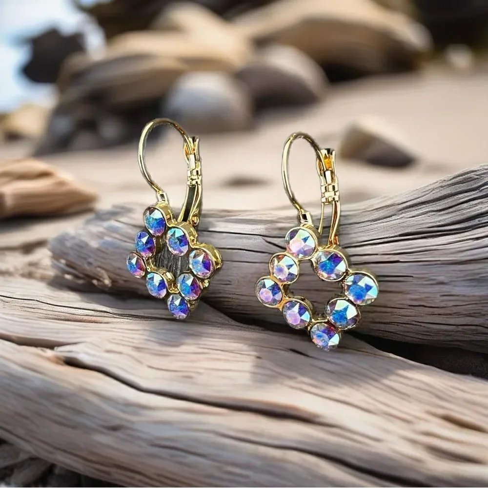 Handcrafted Earrings with Swarovski Crystal